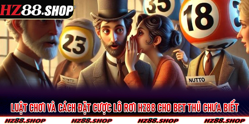 Luật chơi và cách đặt cược lô rơi Hz88 cho bet thủ chưa biết